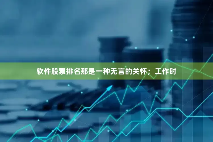 软件股票排名那是一种无言的关怀；工作时